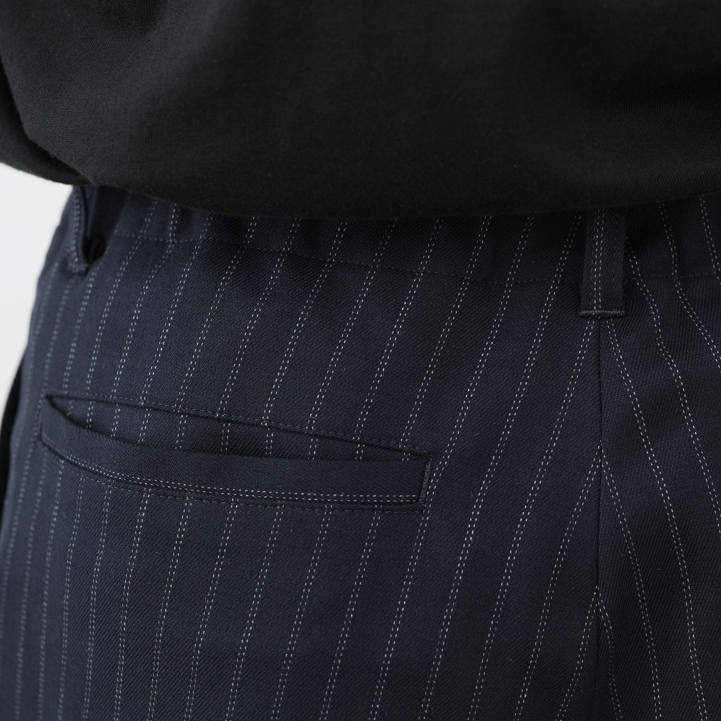 Stripe Tuck Pants