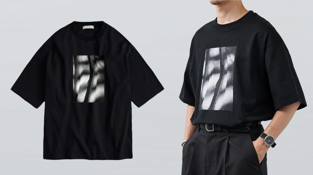 夏の終わりに、あえて黒のプリントTシャツを作った理由