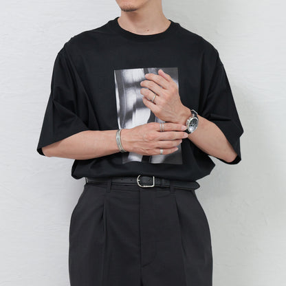 Black Relief Tee