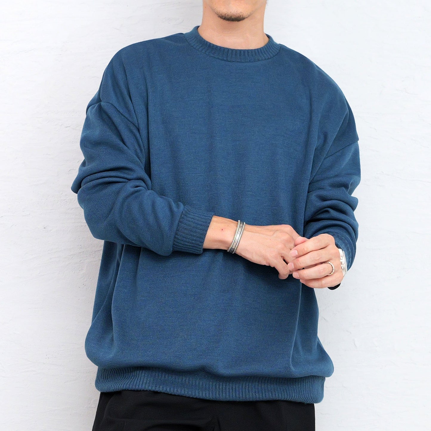 Blue Green Knit-Sew