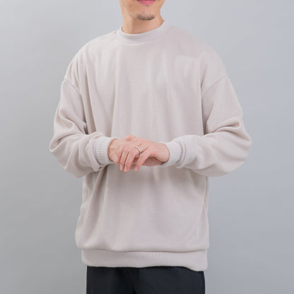 Off Beige Knit-Sew