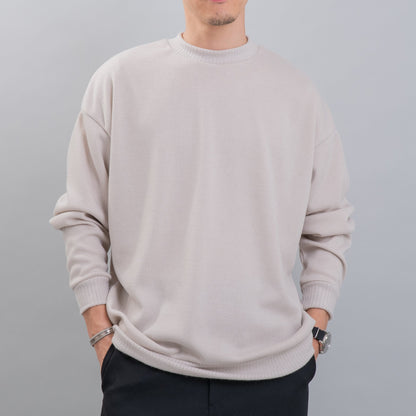 Off Beige Knit-Sew
