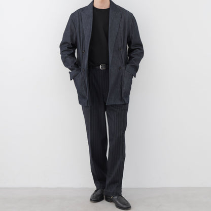 Stripe Tuck Pants