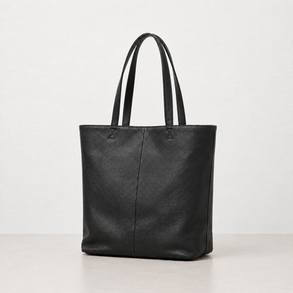 Minimal Leather Tote
