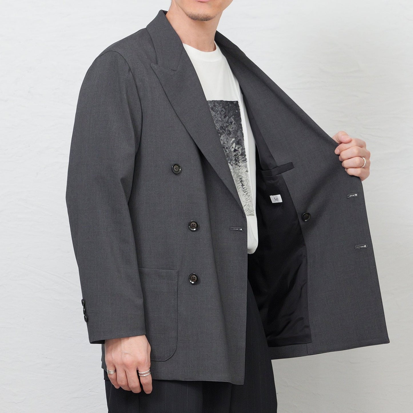 Grey Double Jacket
