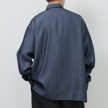 Denim Over Shirt
