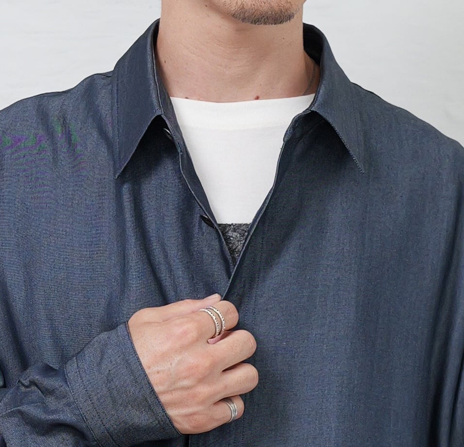 Denim Over Shirt