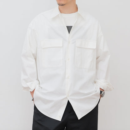 White Utility Shirt