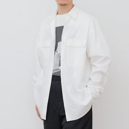 White Utility Shirt