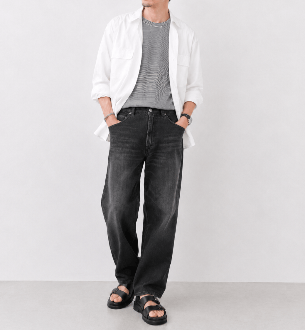 White Utility Shirt