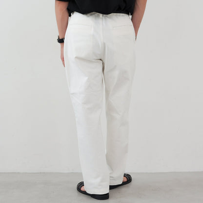 White Baker Pants