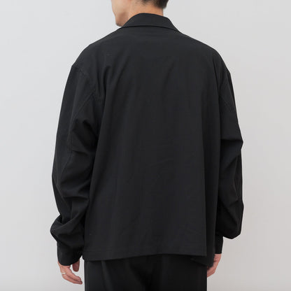 Black Zip Blouson