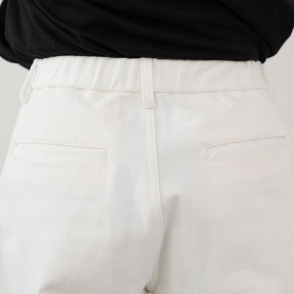 White Baker Pants