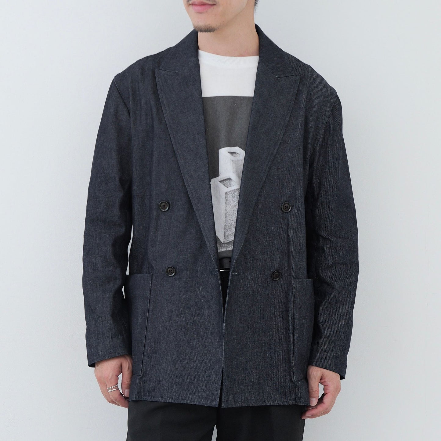 Denim Double Jacket