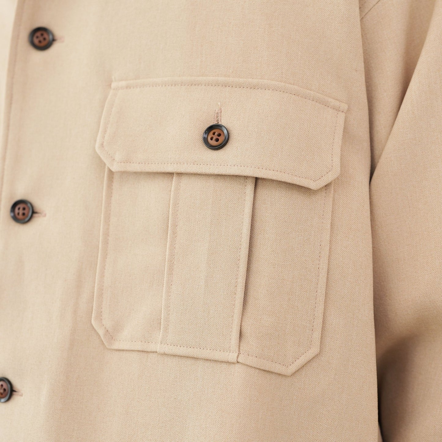 Beige CPO Shirt