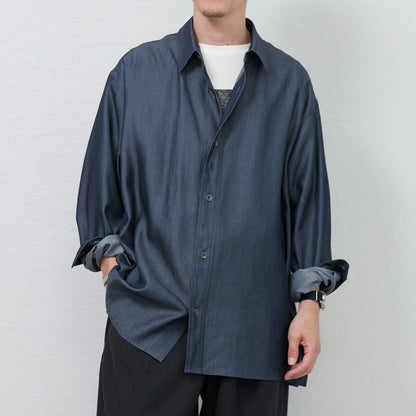Denim Over Shirt