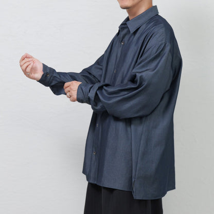 Denim Over Shirt