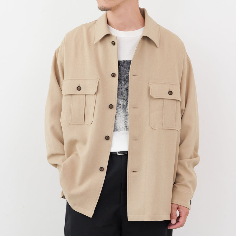 Beige CPO Shirt